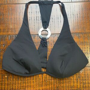 Victoria’s Secret Black Bikini Top Size L​​